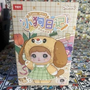 Nommi Puppy Diary V5 Series Plush One Blind Box Doll Art Toys Gift New Sealed